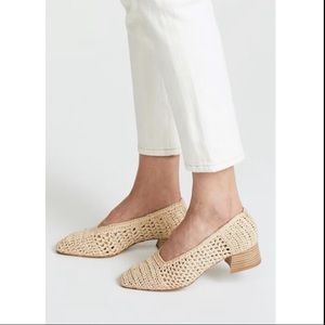 Miista Noa Raffia pumps